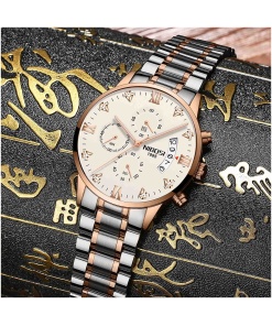 Ultra-Slim Waterproof Watch for Men's Fashion
