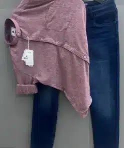 Linen Chinese Color Shirt With Denim Jeans(Combo)