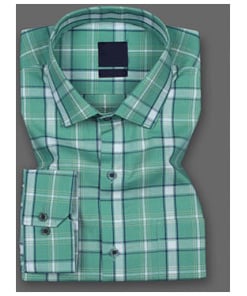 Premium Giza Cotton Shirt in Surfie Green