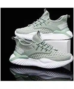 Korean Style Men's Fashion Woven Sneakers