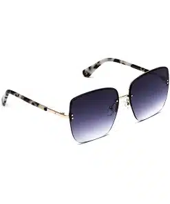 Men's Spectacular Look: Stylish Violet Metallic Matt Sunglasses