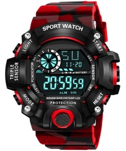 Men's & Boys' Multi-Functional Digital Sports Dial Watch