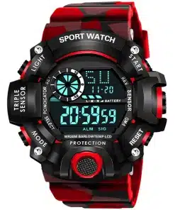 Men's & Boys' Multi-Functional Digital Sports Dial Watch