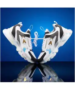 Men's Solid Sneakers with Air Sole Cushioning