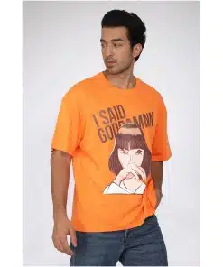 God Damnn Inspired Oversized Tee