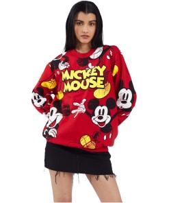 Red Hot Mickey Mega Sweatshirt