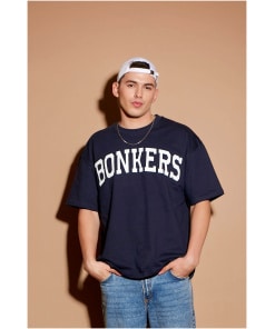 Deep Blue Emblem Heavyweight T-shirt