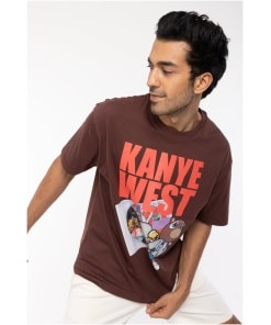 Oversized T-shirt with Best Of Ye Vibes