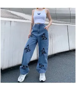 Stay Stylish in Baggy Denim Jeans For Women