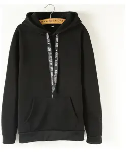 Pullovers Pockets Wool Sweatshirts