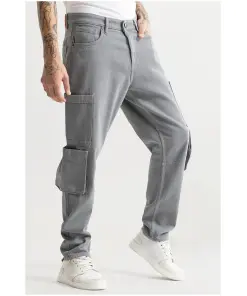 Void Grey Baggy Fit Jeans
