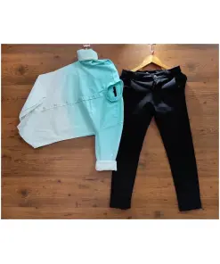 Cotton Designer Shirt With Lycra Pant