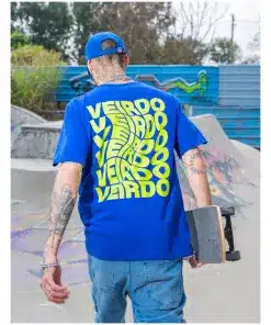 Veirdo Blue Men's Tshirt