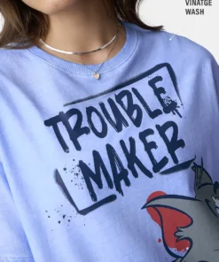 Women Tom & Jerry Oversized T-Shirts