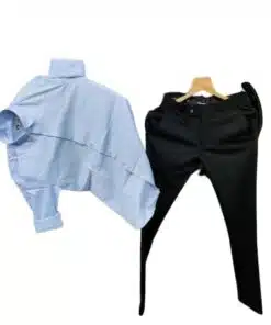 Men’s Cotton Formal-Casual Shirt & Pants Set