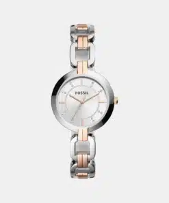 Women Silver Analog Stainless Steel Watch