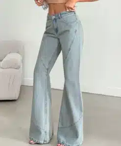 Stellar Grey Extra Flare Fit Jeans