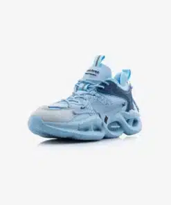 Sky Blue Chunky Sole Designer Sneakers