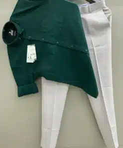 Sharp & Stylish Oxford Shirt with Matching Pants