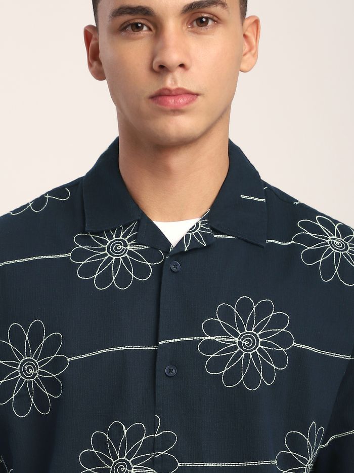 navy_blue_flower_embroidered_cuban_shirt_neck_view_02_10_2024_700x933