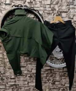 Elegant Lycra Shirt & Formal Trousers for Business Wear