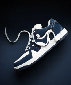 Navy Ink Men’s Low Top Sneakers