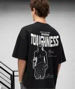 Toughness Men Oversized Printed T-Shirt
