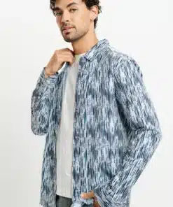 Muted Stripes Full Sleeves Men's Shirt