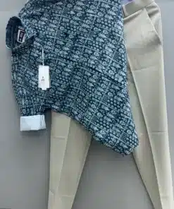Men’s Printed Shirt and Trouser Outfit Combo