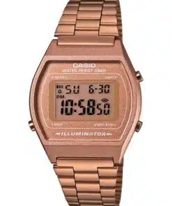 Unisex Formal Rose Gold Digital Watch