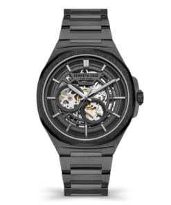 Men's Grey Dial Automatic Watch with Stainless Steel Bracelet