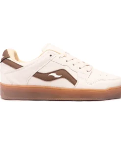 Cream Casual Sneaker for Men Modern Streetwear Look