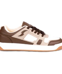 Beige Brown Casual Sneaker for Men Modern Streetwear Look