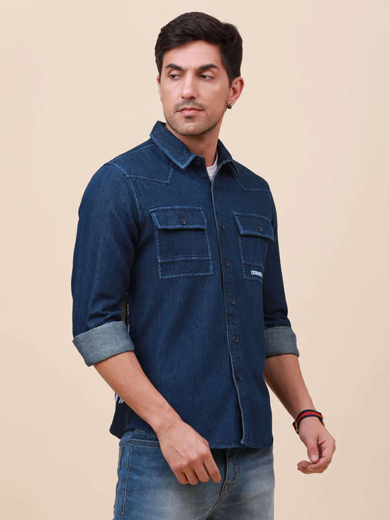 midnight-black-frontier-classic-denim-shirtdenimmodel-pose-3266987