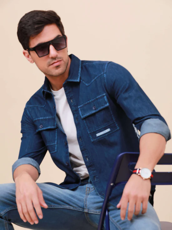 midnight-black-frontier-classic-denim-shirtdenimmodel-pose-6419544